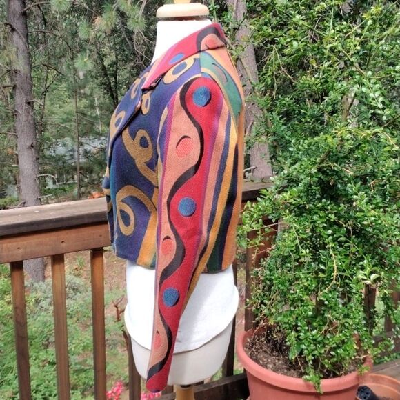 Wraps Collection Short Jacket Western Rodeo Coastal Cowgirl - Picture 3 of 9